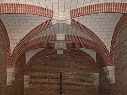 Voûte de l'escalier.