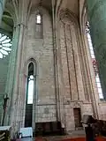 1re et 2e&nbsp;travée, élévation nord.