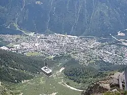 Chamonix et le téléphérique