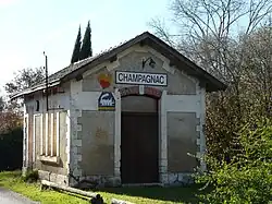 Gare de Champagnac.