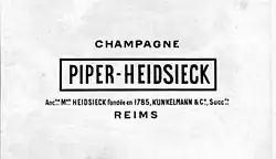 logo de Champagne Piper-Heidsieck