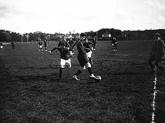 Photo d'un match de football