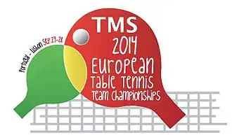 Description de l'image Championnats d'Europe de tennis de table 2014 logo.jpg.