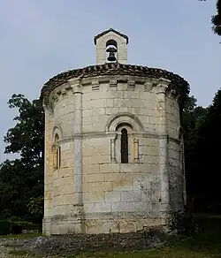 Chevet de la chapelle.