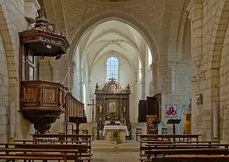 La chaire et le chœur.