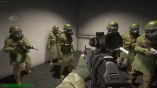 Des Insurgés du Chaos dans un ascenseur (en version 14.0)