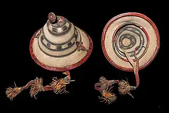 Chapeau de berger du Soudan français - Collection Gallieni MHNT.