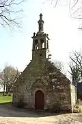 Chapelle Notre-Dame du Mur : la façade.