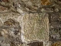 La pierre de fondation.