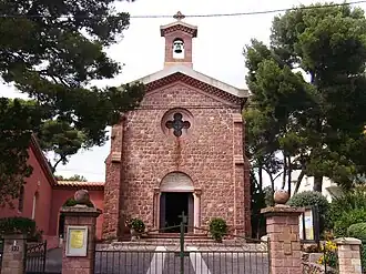 La chapelle du Sacré-Cœur de Boulouris.