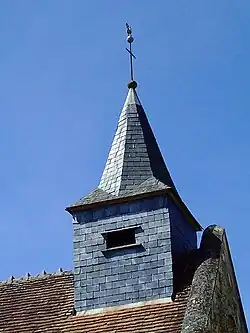 Clocheton de la chapelle Sainte-Camille de Chevigny.