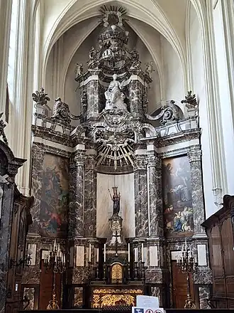 Chapelle Maria Pacis de l'église St Nicolas de Bruxelles