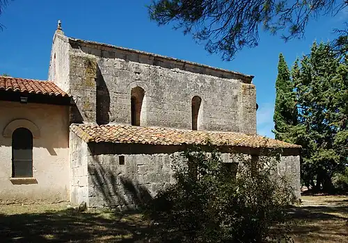 Vue de la chapelle Notre-Dame-de-la-Pitié en 2011.