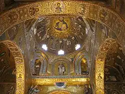 Dôme de la chapelle palatine de Palerme
