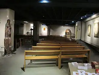 Intérieur de la chapelle.