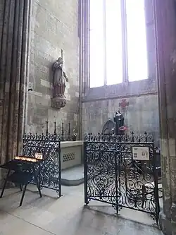 Photo de la chapelle depuis le collatéral