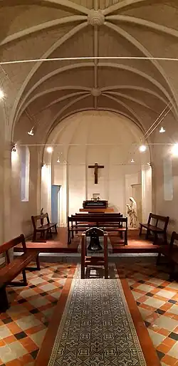 Nef de la chapelle de l'hôpital.