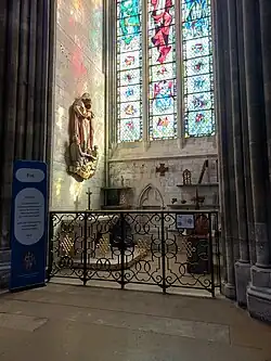 Photo de la chapelle depuis le collatéral