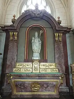 Actuelle chapelle Saint-Solenne de la cathédrale de Blois.