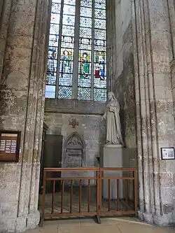 Photo de la chapelle depuis le collatéral