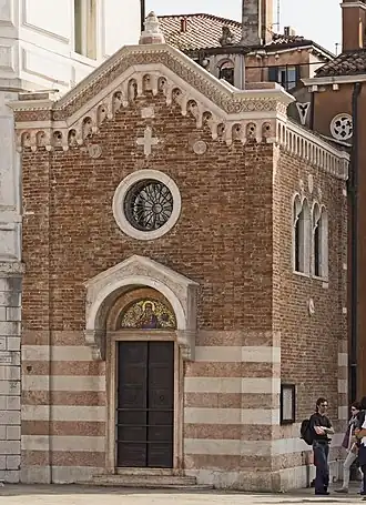 La chapelle san Vio sur le campo éponyme