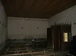 Partie arrière de la nef