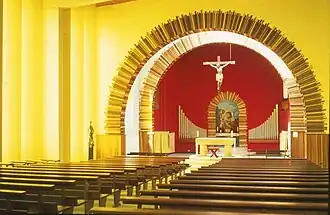 la chapelle du bâtiment, 210 chaussée Saint-Pierre.