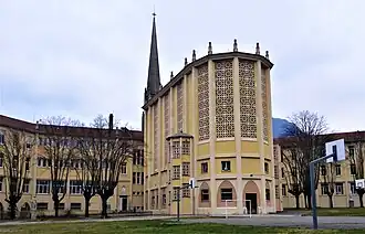 Chapelle de l'ancien petit séminaire de Voreppe (vue extérieure)