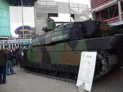 Présentation d'un Leclerc du 501e&nbsp;RCC à Strasbourg.