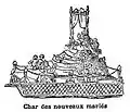 Char des nouveaux mariés 1901
