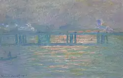 "Charing Cross Bridge" (1903) by Claude Monet (W 1549)