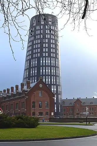 Les lieux après la fin de la construction.