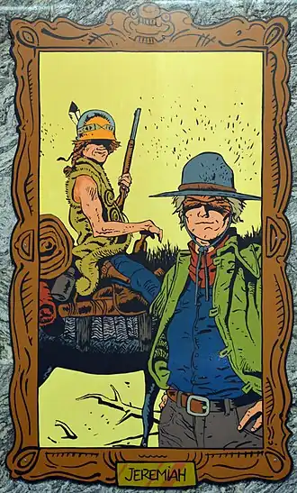 Personnages exposés station Janson à Charleroi.