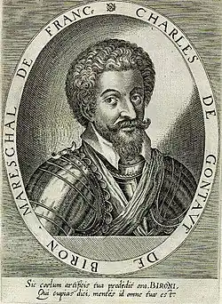 Charles de Gontaut (1562-1602), 1er&nbsp;duc de Biron, maréchal de France