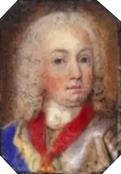Charles Alexandre de Lorraine, miniature de peintre inconnu.