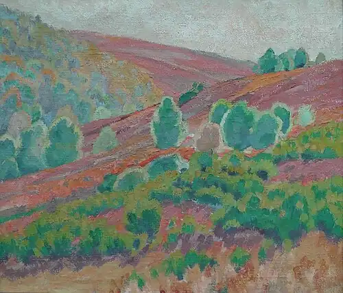 « Bugeat n°311 », 1923, huile sur toile, 54x63 cm. Collection privée.