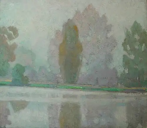 « Thouron n°276 », 1922, huile sur toile, 47x52 cm. Collection privée.