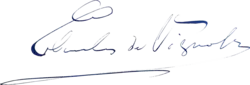 signature de Charles Vignoles