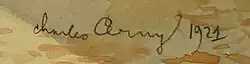 signature de Charles Cerny