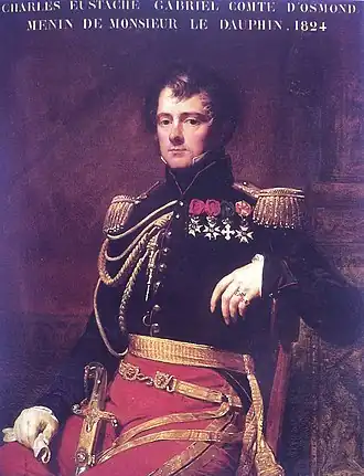 Charles Eustache Gabriel "Rainulphe", comte d'Osmond, 1824