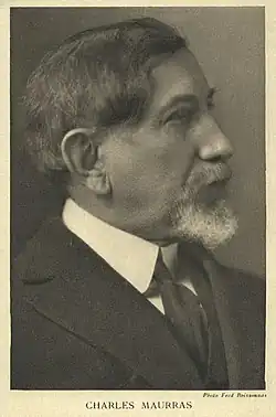 Charles Maurras, dirigeant de l’Action française.
