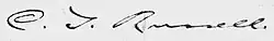 signature de Charles Russell