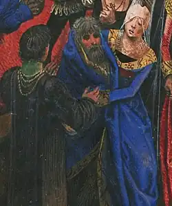 Miniature en couleurs : Charles VI sauvé par sa tante