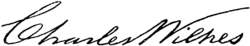 signature de Charles Wilkes