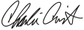 Signature de Charlie Crist