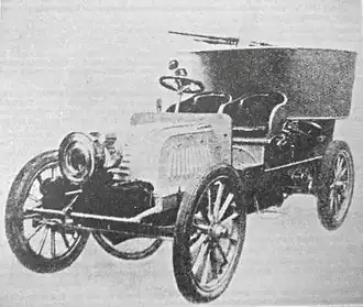 Automitrailleuse Charron modèle 1902