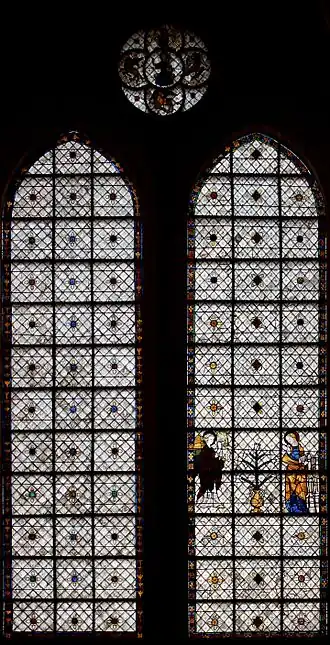 Baie 26Verrière de l'Annonciation.