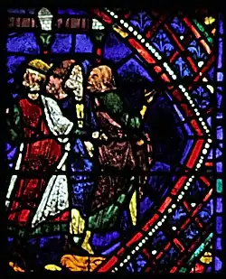 La foule témoin de l'effondrement.