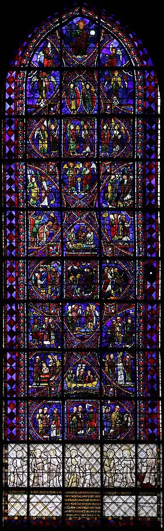 Baie 36 (ouest) :Histoire de saint Apollinaire.