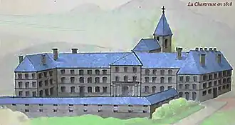 Chartreuse de Bonnefoy en 1818